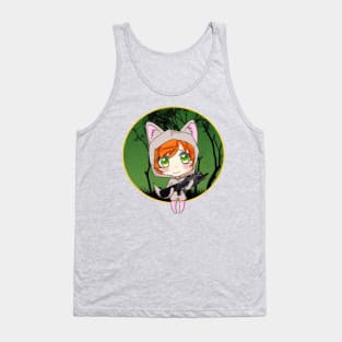 Worried Wolf Tank Top